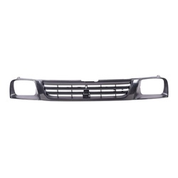 Front Grille Mitsubishi L200 Strada P up 96 - 99 Mat - Black Full Pc T
