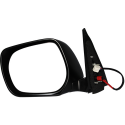 Side Mirror Prado Fj150 9 Wires Power+Fold+Lamp+Heat Black 10 - 13 Rhs