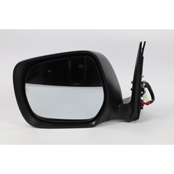 Side Mirror Prado 150 13Wires Power+Fold+Lamp+Heat+Cam White 14-18 Lhs