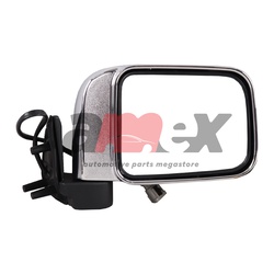 Side Mirror Nissan D22 Atoti J85 Hardbody 2005 - Chrome Elect Rhs