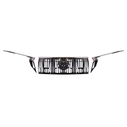 Front Grille Toyota Prado 150 2018 Chrome Silver