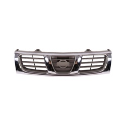 Grille Nissan Hardbody D22 2001 Onwards Silver-chrome