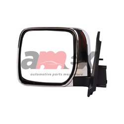 Side Mirror Big E25 02-07 Chrome Manual Lhs