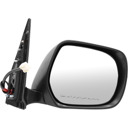 Side Mirror L/C Fj200 9 Wires Power+Fold+Lamp+Heat Pearl W. 19 -22 Rhs