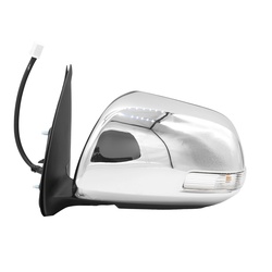 Side Mirror Hilux Vigo 7 Wires Chrome With Lamp 2012 - 2014 Rhs