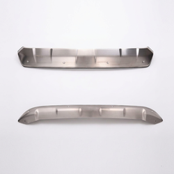 Rear Bumper Apron Finisher Toyota Rav4 2019 Onwards Silver
