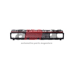 Front Grille Nissan 720 1600 P up 83 - 86 N M Double Square Black With