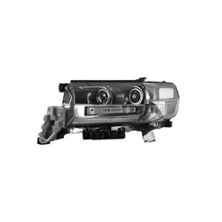 Head Lamp Toyota Land Cruiser Fj200 2016 Onwards Black/Chrome Lhs