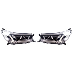 Head Lamp Set Toyota Hilux Revo Rocco Performance type Lexus Lx570 Des