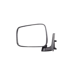 Mazda B1600 F6 F8 B2200 Black Manual Side Mirror Lh