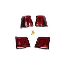 Tail Lamp Set Toyota Land Cruiser Fj200 2021 GBT Design 4pcs Set