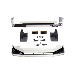 Bumper Lip Kit Set Toyota Prado Fj150 2018 Model Single Exhaust