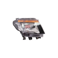 Head Lamp Ford Ranger T6 2012 Onwards Smoked Rhs