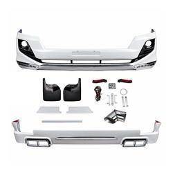 Bumper Lip Front & Rear Kit Toyota Prado 150 2015 Led Type