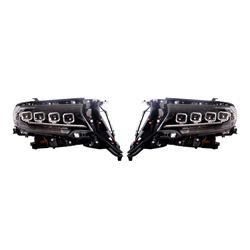 Head Lamp Set Toyota Prado Fj150 2018 Onwards With 4 LED Lx570 Design