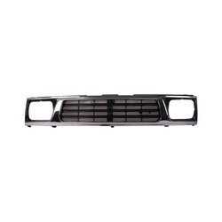 Front Grille Mitsubishi L200 P up K14 K34 93 - 96 Matt Chrome Black
