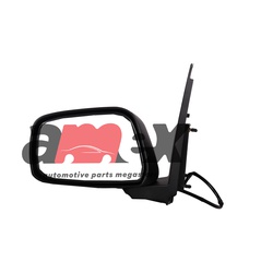 Nissan Navara D40 Small Type Black Electrical Side Mirror Lh