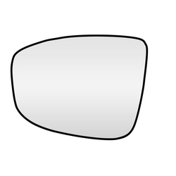 Mirror Glass Only  Mazda CX5 W/ Heat 2013 - 2014 Rhs