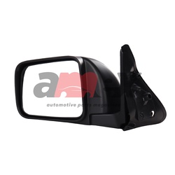 Nissan Patrol Y60 Y61 1997 - 2010 Black Manual Side Mirror Lh