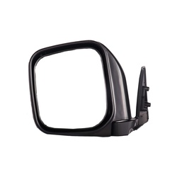 Mitsubishi L200 Strada K77 K74t 98 -  05 Black Manual Side Mirror Lh