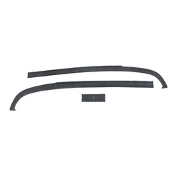 Front Bumper Moulding Isuzu Fsr Frr 1996 3pcs Black Set