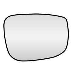 Mirror Glass Only Mazda CX5 W/ Heat 2018 Onwards Rhs