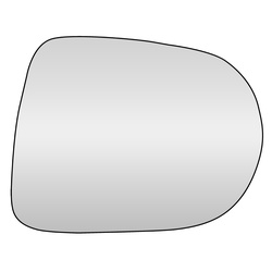 Mirror Glass Only  Lexus Rx W/ Heat 2009 - 2015 Lhs