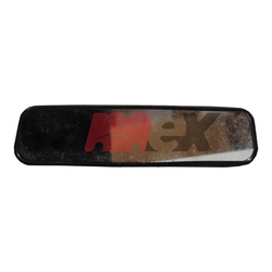 Interior Mirror Universal Stick on Type Size10  X 2 3 8  Black Manual