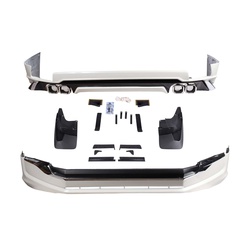 Bumper Lip Front Rear Kit Toyota Prado 150 2018 (GT Design)