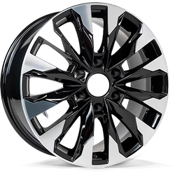 Rims 18 Inch Black Machine Face ET25 H*PCD 6X139.7 CB 106.1 AO9880F