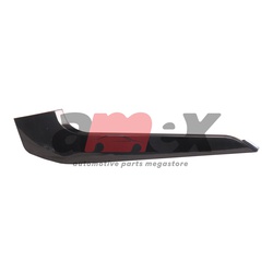Front Bumper Garnish Lower Matt Black Mitsubishi L200 2019 Lhs
