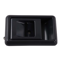 thumbnail image 2 of PT Auto Warehouse Rear Door Handle Set For 88-92 Corolla & 89-92 Prizm - Black, 2 Piece 2 of 2