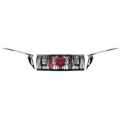 Front Grille Toyota Prado 150 2018 Chrome Silver