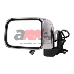 Side Mirror Nissan D22 Atoti J85 Hardbody 2005 - Chrome Elect Lhs