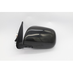 Side Mirror Toyota Hilux Vigo 5 Wires Power+Fold Black 2005 - 2014 Lhs