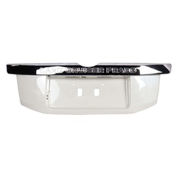Rear Number Plate Chrome Moulding & Plate Toyota Prado 150 2015