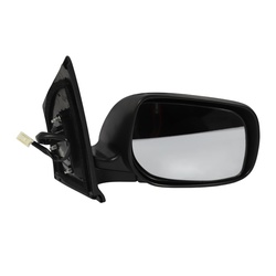 Side Mirror Toyota Belta  5 Wires Power+Fold Black 2008 - 2013 Rhs