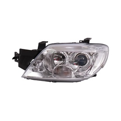 Head Lamp Mitsubishi Outlander 2005 - 2006 Smoked Lhs