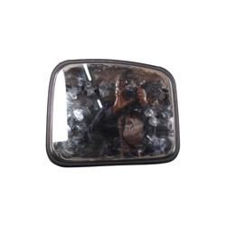 Toyota Hiace  04 Kdh200 202 7l Black Manual Side Mirror Glass W Base O