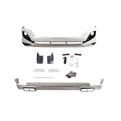 Bumper Lip Front & Rear Kit Toyota Prado 150 2015 Led Type