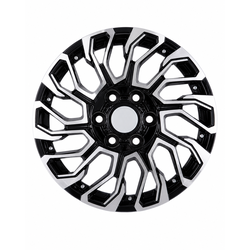 Rims 18 Inch Black Machine Face ET25 H*PCD 6X139.7 CB 106.1 AO9964F