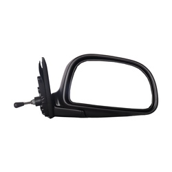 Mit Lancer Cb  Ck2  Ck3 Mirage  91 -  95 Black Cable Side Mirror Rh