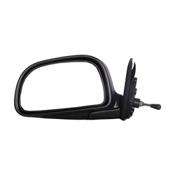 Mit Lancer Cb  Ck2  Ck3 Mirage  91 -  95 Black Cable Side Mirror Lh