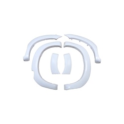 Fender Flare Kit Toyota Hilux Vigo 4 Door 2004 Onwards White