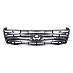 Front Grille Toyota Land Cruiser Prado Kzj95 Kdj95 Chrome Black Horizo