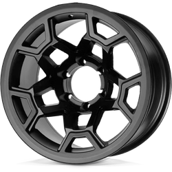 Rims 17 Inch Matt Black ET0 H*PCD 6X139.7 CB 110.1 FBX107-7