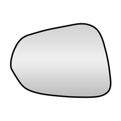 Mirror Glass Only  Lexus Nx Rx W/ Heat 2016 - 2021 Lhs