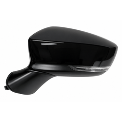 Side Mirror Mazda Atenza 9 Wires Pwr+Fold+Lamp+Heat White 17 - 19 Lhs
