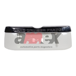 Rear Licence Plate Holder and Moulding Toyota Prado 150 2018