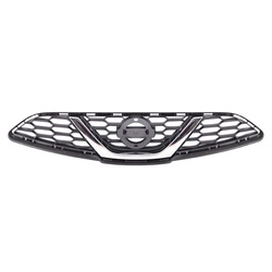 Front Grille with chrome Nissan March 2014 - 2017